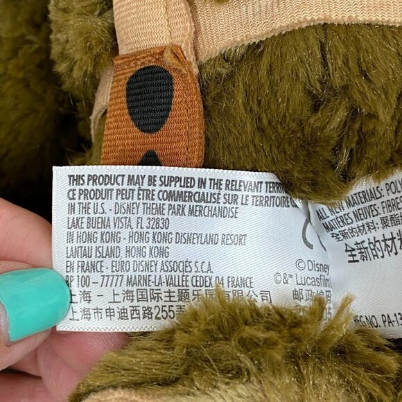 Disney Parks Star Wars Paplooa Ewok Plush Rare - Picture 8 of 10